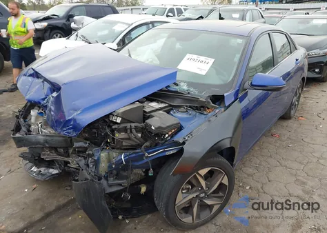 2021 Hyundai Elantra Sel из США, поврежденный, VIN 5NPLN4AG7MH041381